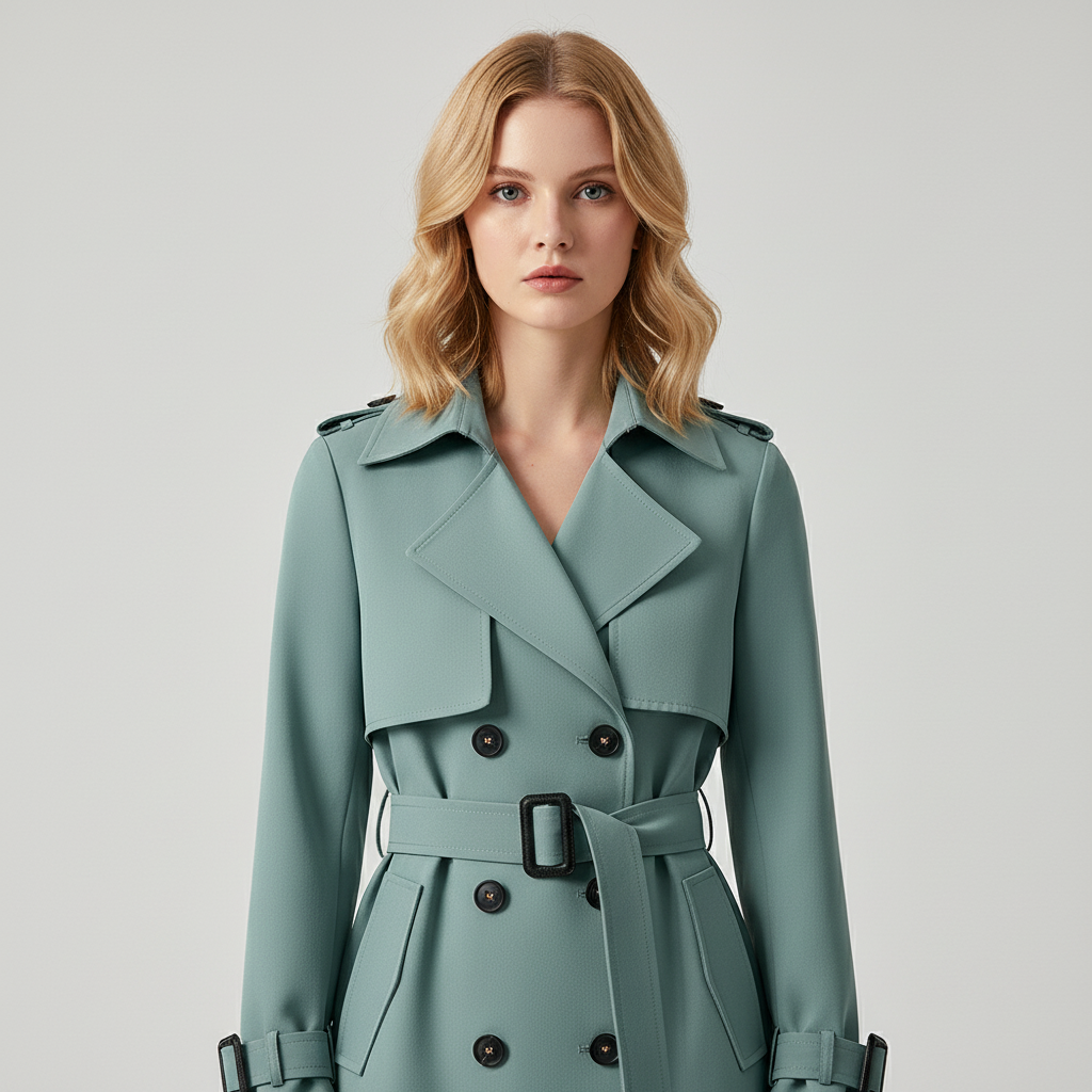 Dea Studios Klassieke Trenchcoat