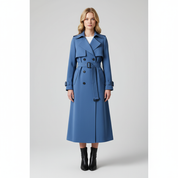 Jualita | Klassieke Trenchcoat voor Dames | Tijdloze Elegantie & Verfijnde Stijl