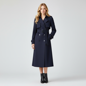 Jualita | Klassieke Trenchcoat voor Dames | Tijdloze Elegantie & Verfijnde Stijl