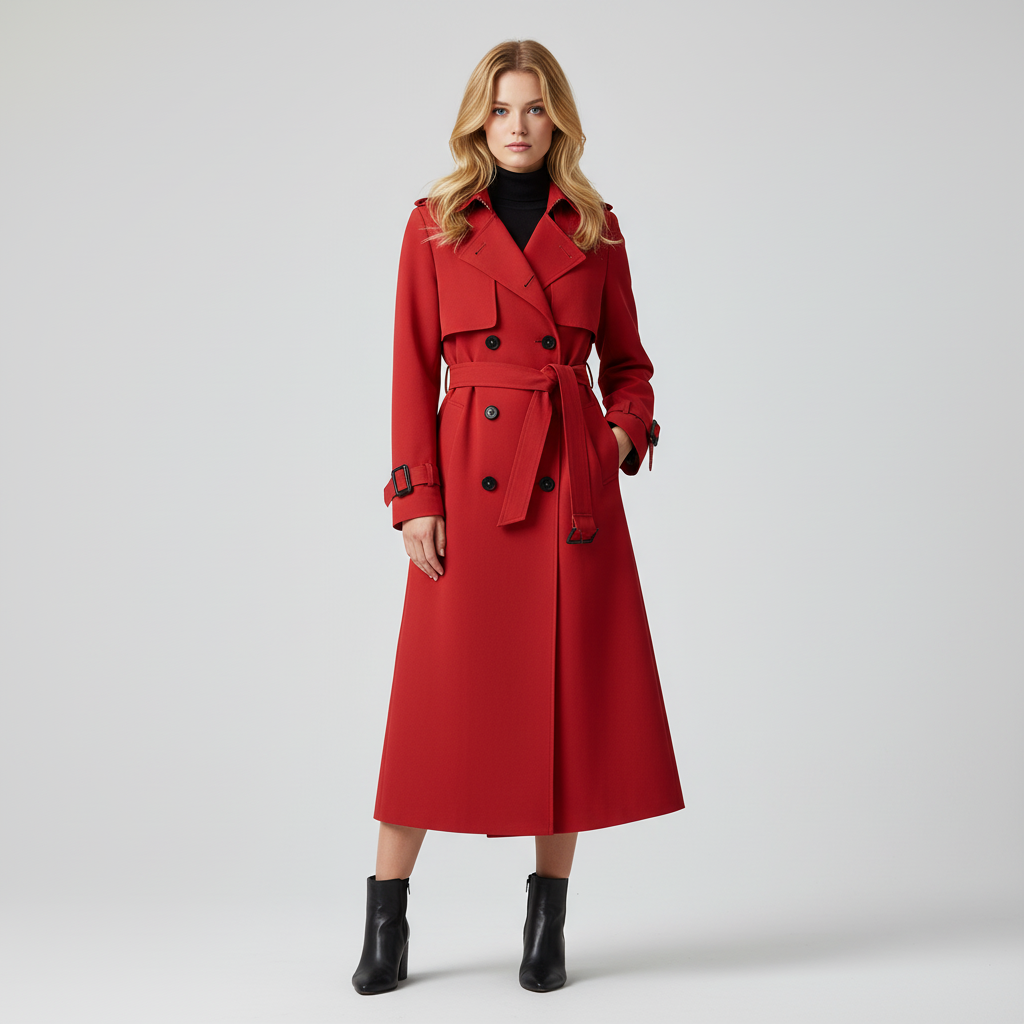 Dea Studios Klassieke Trenchcoat