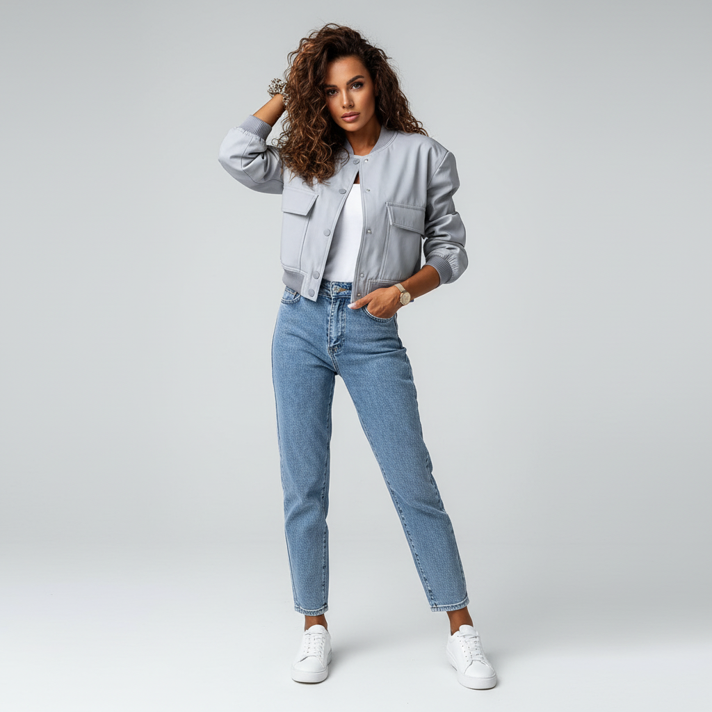 Premium Dames Bomberjack | Edgy, Trendy & Moeiteloos Stijlvol