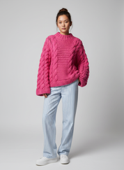 Comfortabele Oversized Pullover voor Dames