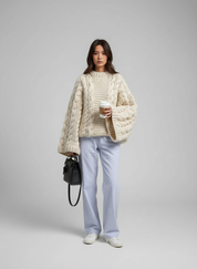 Comfortabele Oversized Pullover voor Dames