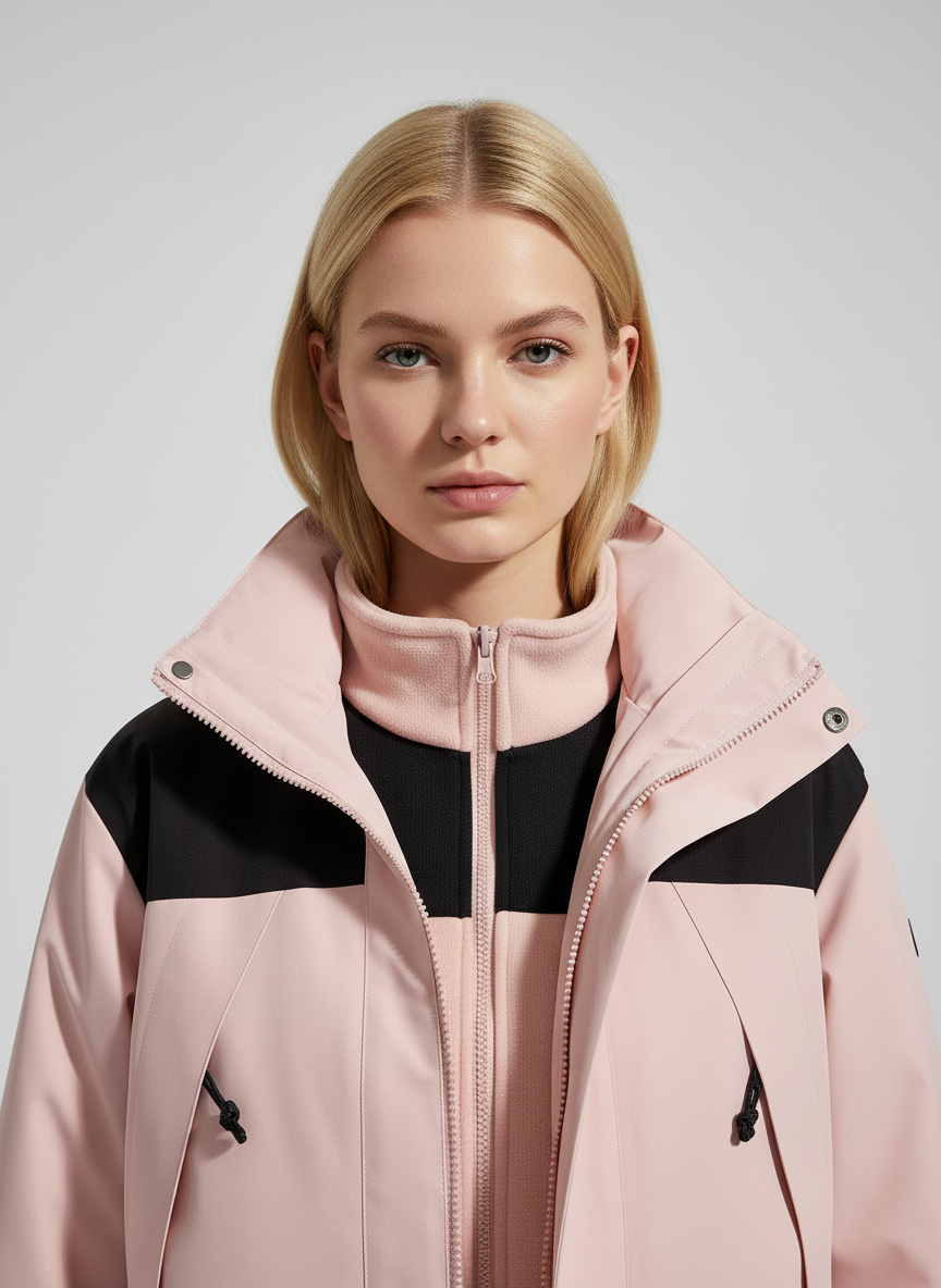 3-in-1 Damesjas – Waterdicht, Warm & Perfect voor Elk Avontuur