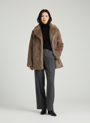 Luxe Teddy Jas Dames – Warm & Isolerend