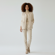 Fleece Dames Vest – Warm & Zacht Mouwloos Vest