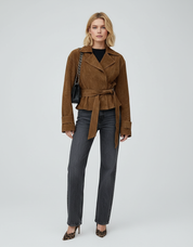 Suède-look Dames Jas – Warm & Zacht