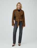 Dea Studios Suède-look Jas