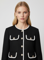 Dea Studios Korte Tweed Jas