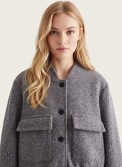 Stijlvolle Cropped Dames Jas – Modern, Comfortabel