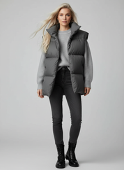 Gevoerde Dames Bodywarmer – Warm & Lichtgewicht