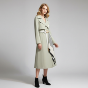 Luxe Dames Trenchcoat met Elegante Riem