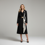 Luxe Dames Trenchcoat met Elegante Riem