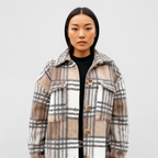 Dea Studios Lange Plaid Shacket