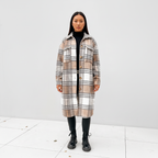 Dea Studios Lange Plaid Shacket