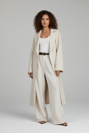 Lange Dames Trenchcoat – Winddicht & Ademend