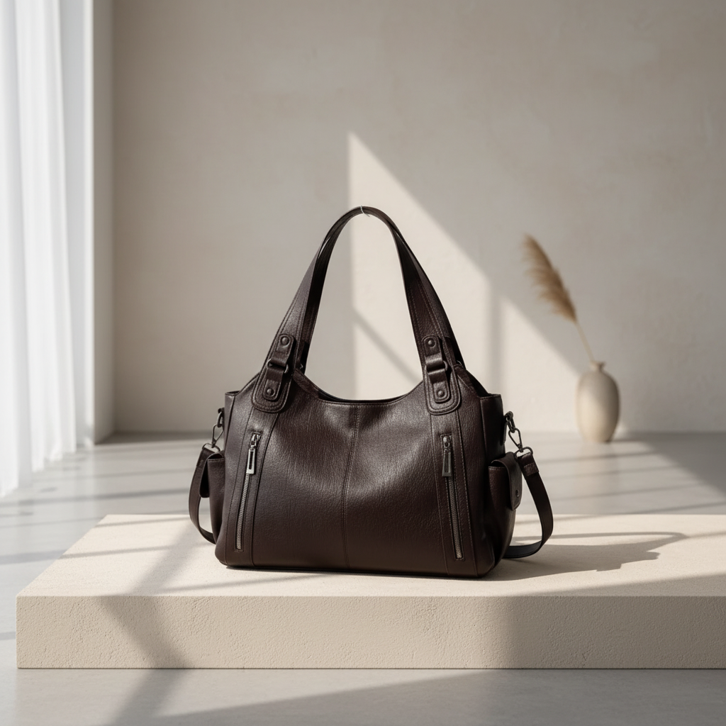 Leren Hobo Tas Dames – Stijlvolle Dames Schoudertas