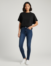 Dames Relaxed Fit T-shirt – Comfortabel Basic Shirt