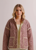 Katoenen Dames Jasje met Print