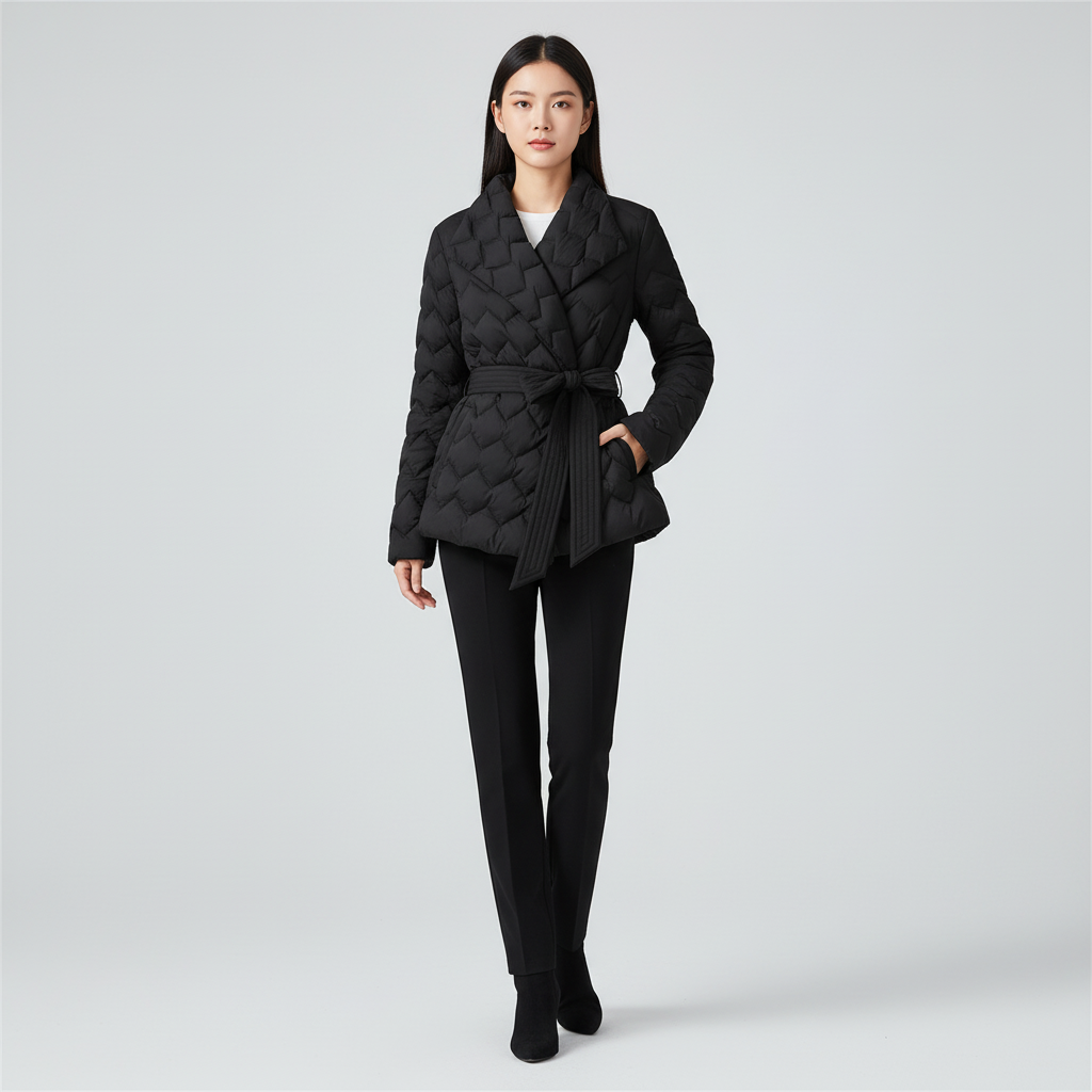 Gewatteerde Jas voor Dames – Warme Puffer Jas