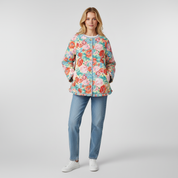 Damesjas met Bloemenprint – Trendy Voorjaarsjas