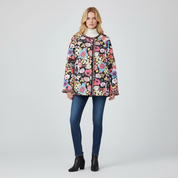 Damesjas met Bloemenprint – Trendy Voorjaarsjas