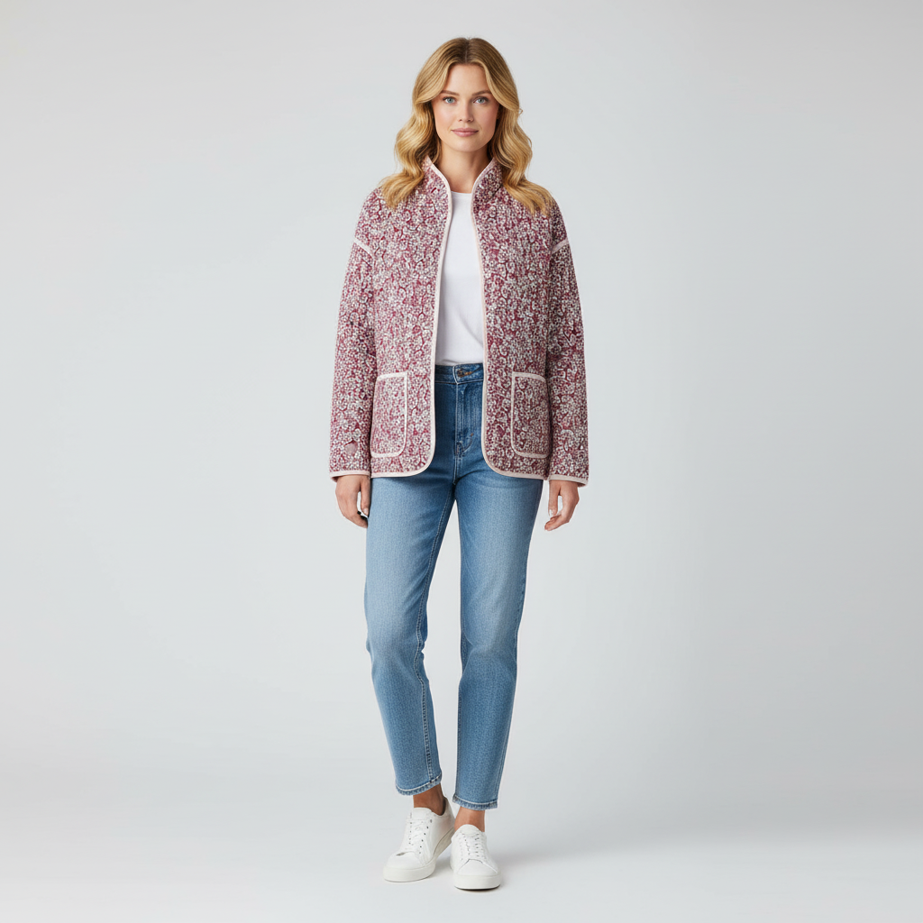 Dea Studios Damesjas met Bloemenprint