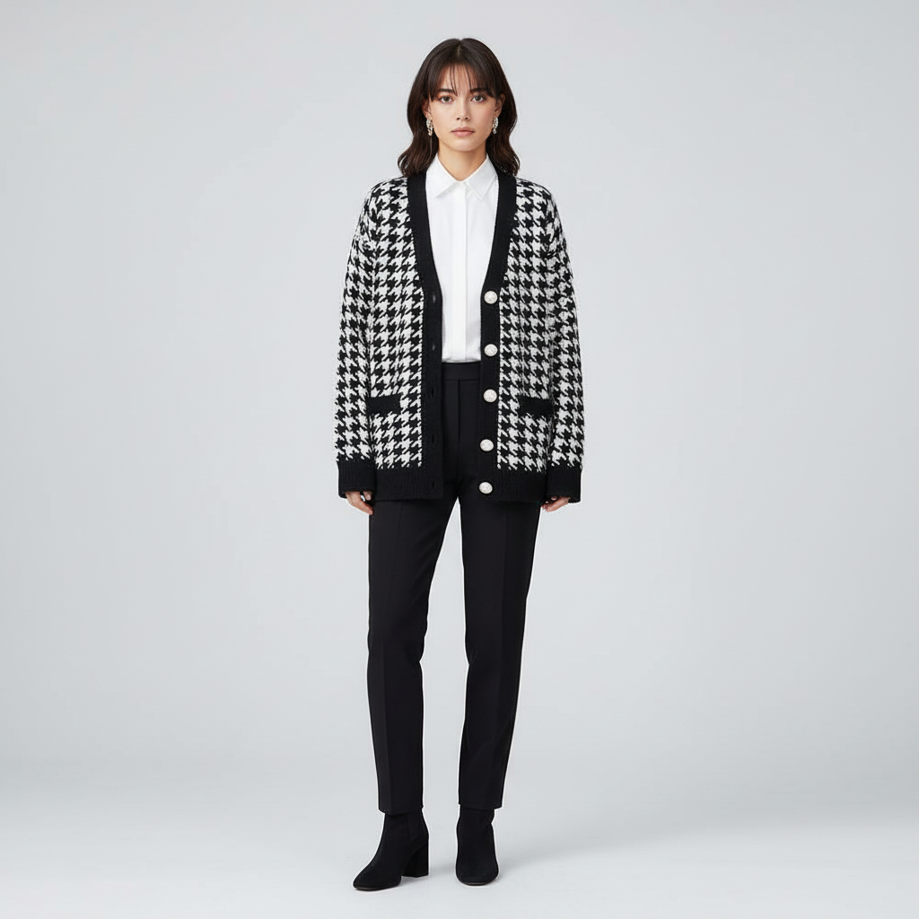 Dea Studios Houndstooth Vest
