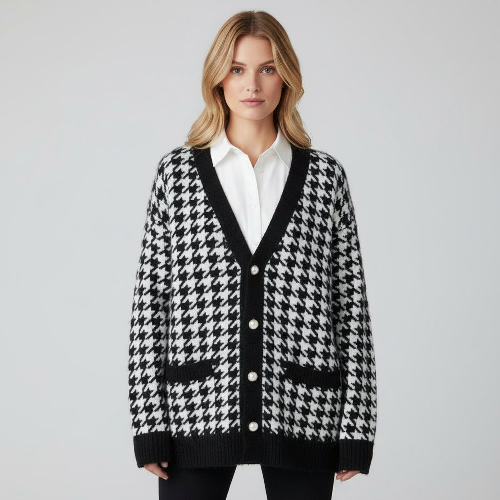 Dea Studios Houndstooth Vest