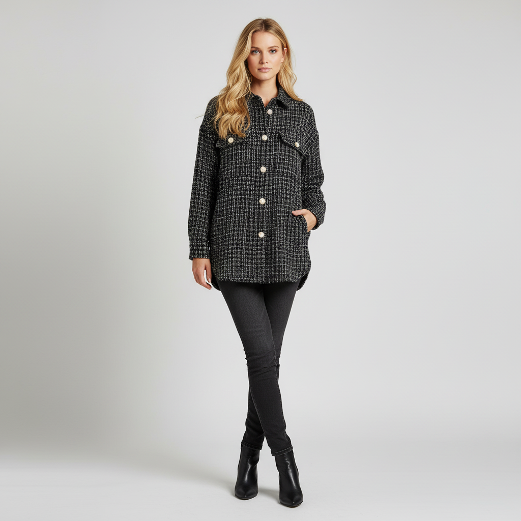 Oversized Shirtjack voor Dames – Casual Layering