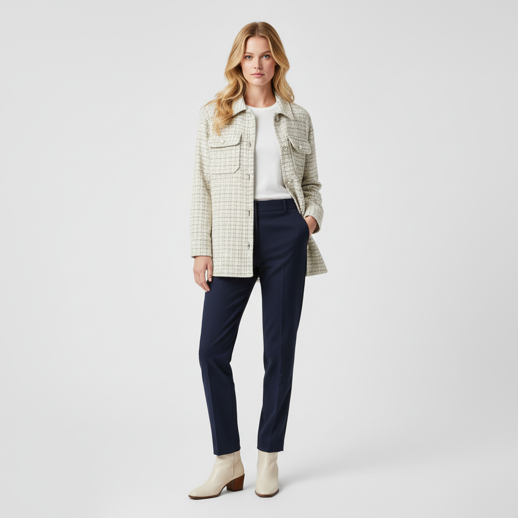 Oversized Shirtjack voor Dames – Casual Layering