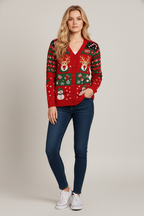 Dea Studios Kerst Cardigan