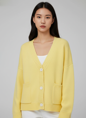 Oversized Cardigan voor Dames – Zacht Gebreid Vest