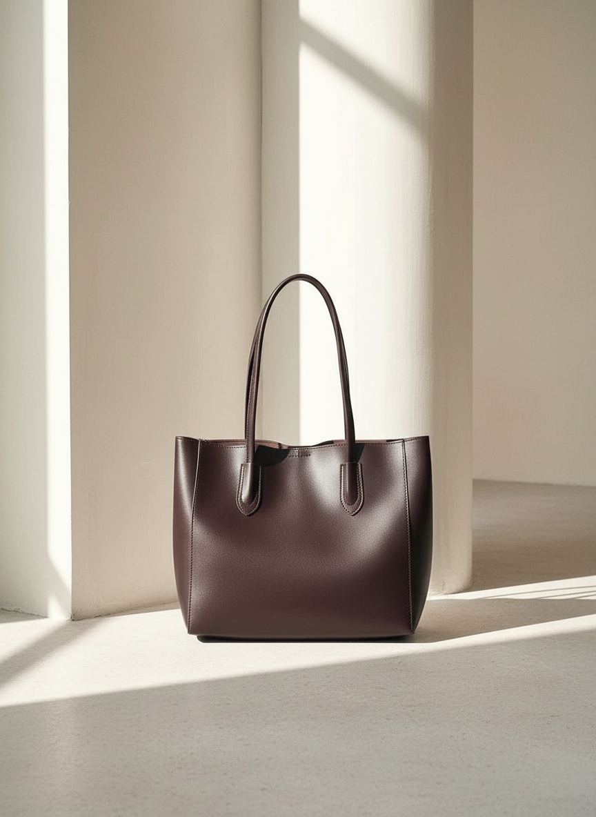 Leren Tote Bag voor Dames – Luxe Ruime Shopper