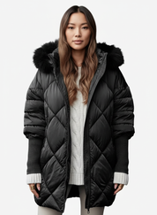 Gewatteerde Jas voor Dames – Warme Lichtgewicht Puffer Jas