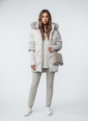 Gewatteerde Jas voor Dames – Warme Lichtgewicht Puffer Jas