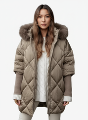 Gewatteerde Jas voor Dames – Warme Lichtgewicht Puffer Jas