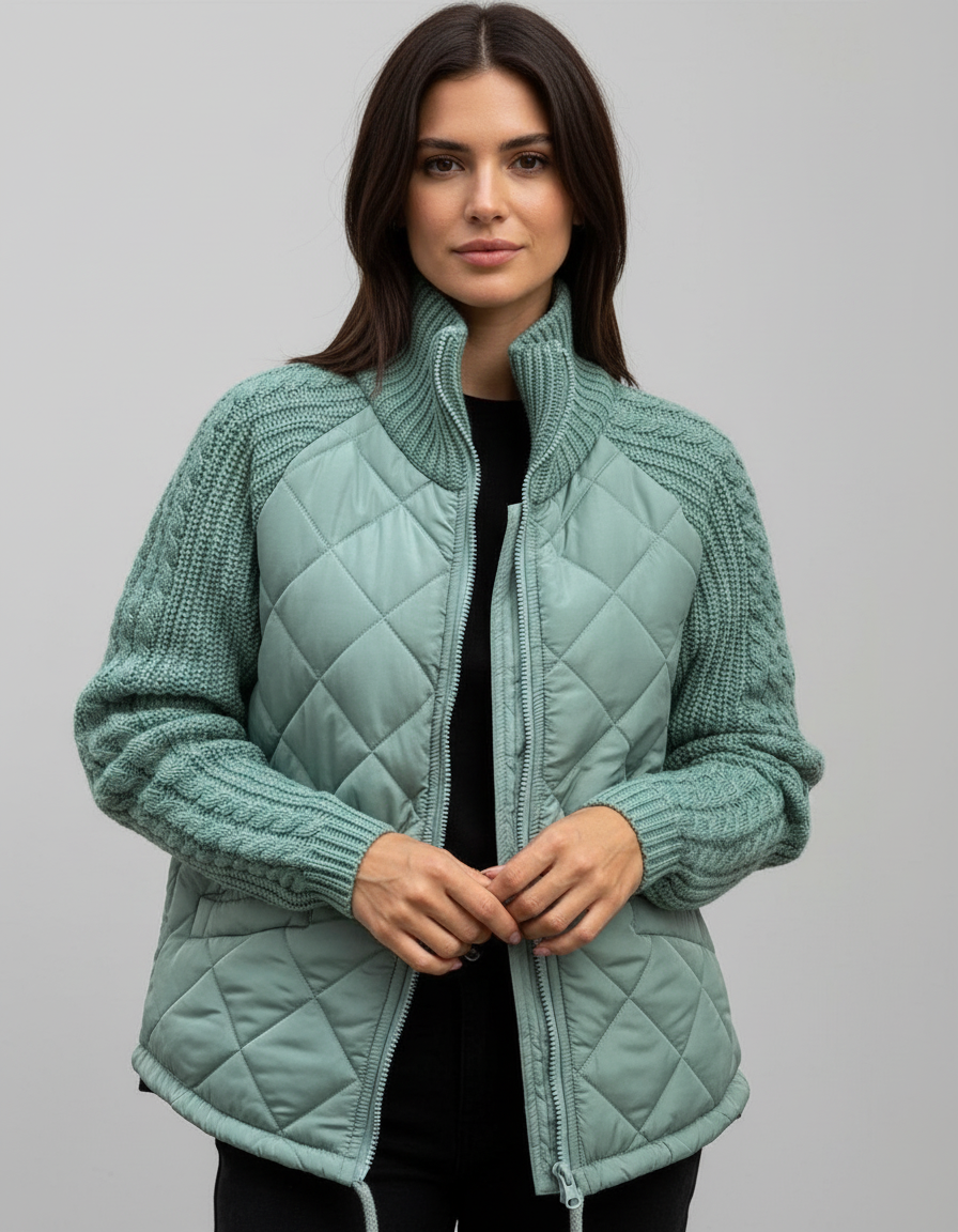 Hybride Jas voor Dames – Sportieve & Trendy Mix