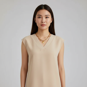 Luxueuze V-Hals Dames Top van Premium Kwaliteit