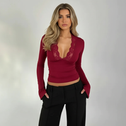 Flared Top voor Dames – Comfortabele Chic Top voor Elke Outfit