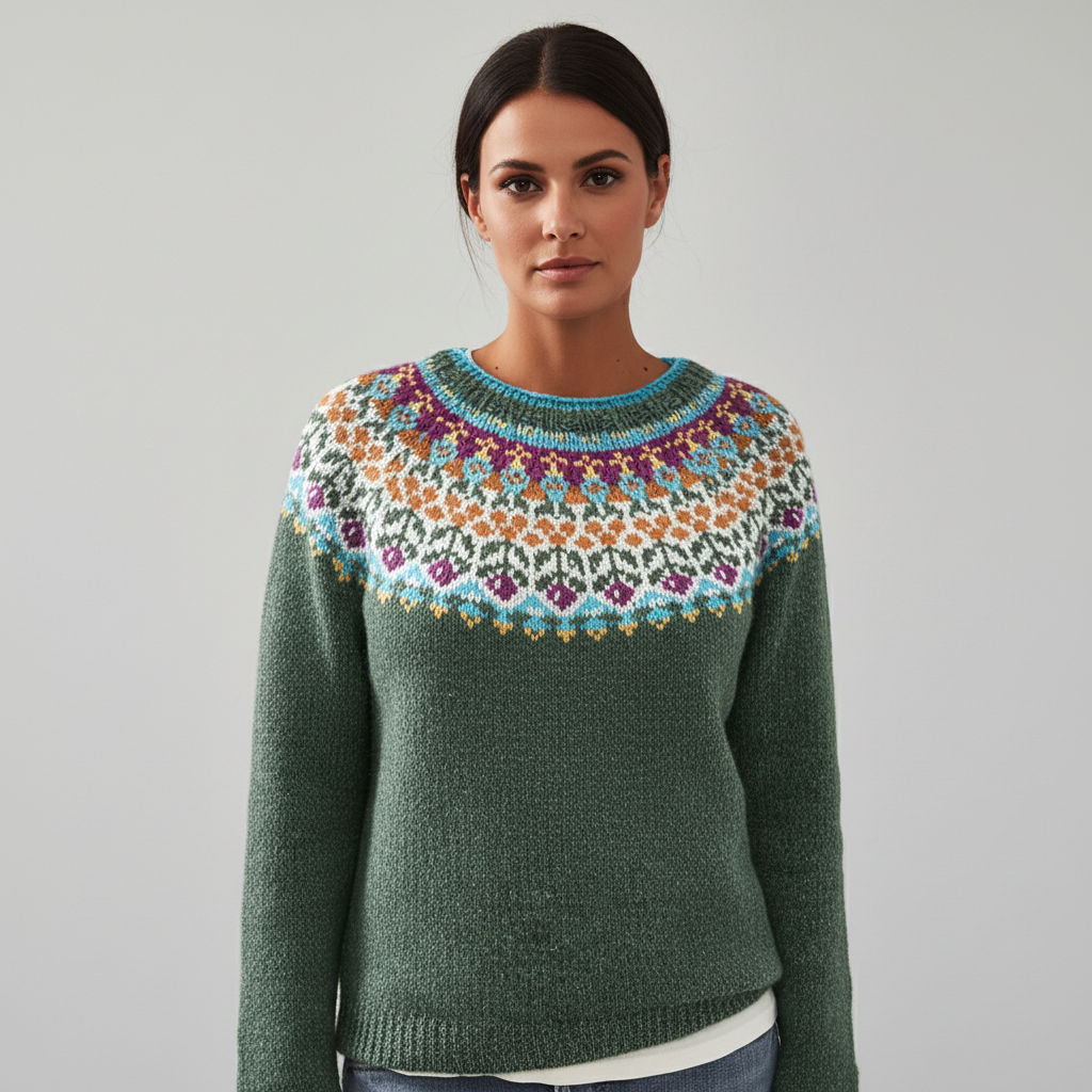 Stijlvolle Wintertrui voor Dames – Warme Gebreide Sweater