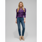 Cropped Cardigan voor Dames – Trendy Kort Gebreid Vest