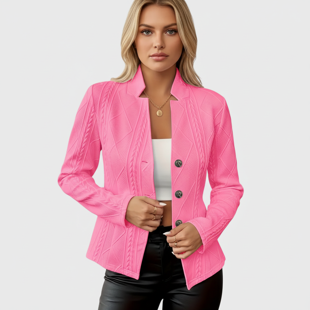 Dea Studios Blazer met Textuur
