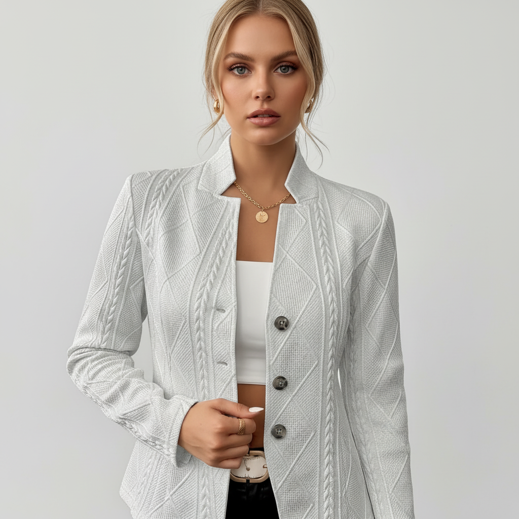 Dea Studios Blazer met Textuur