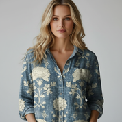 Blouse met Bandana Print voor Dames – Trendy Paisley Blouse
