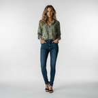 Dea Studios Blouse Bandana Print