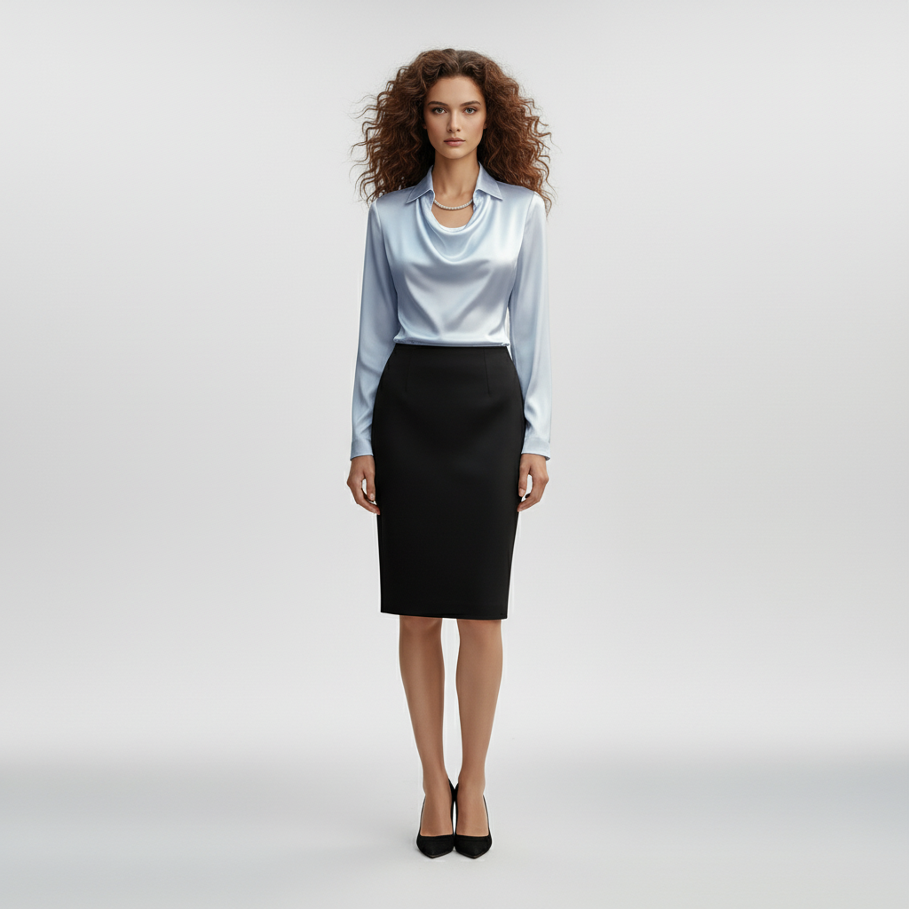 Dea Studios Elegante Satin Top