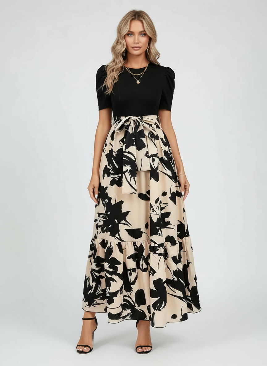 Elegante Jurk voor Dames – Luxe Chic Midi Dress