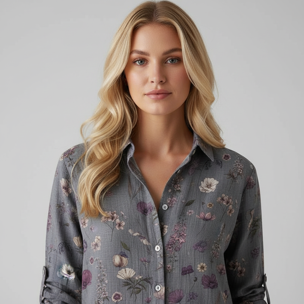 Bloemen Blouse voor Dames – Luchtige Flowerprint Blouse