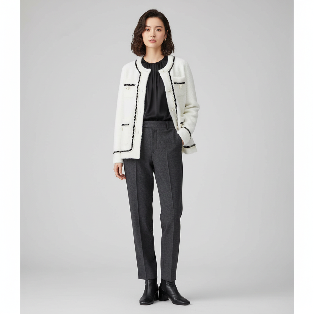 Dea Studios Tweed Cardigan Jas